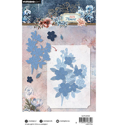 SL Cutting Die Blossoms Frozen Flowers no.945