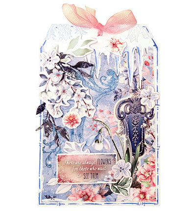 SL Clear Stamp Ornaments Frozen Flowers no. 771