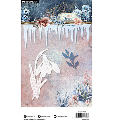 SL Cutting Die Snowdrop Frozen Flowers no.946