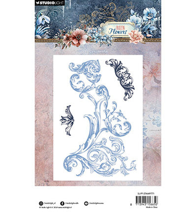 SL Clear Stamp Ornaments Frozen Flowers no. 771