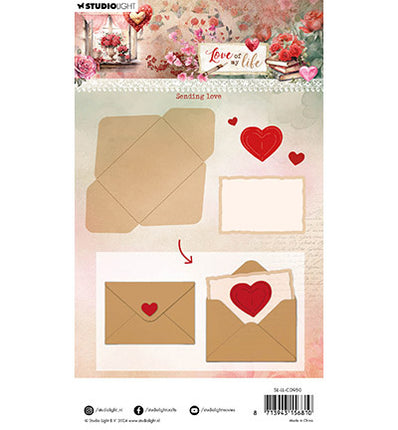 SL Cutting Die Sending love Love of my life no.950
