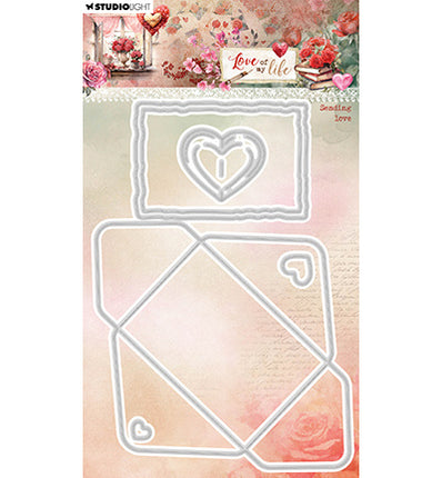 SL Cutting Die Sending love Love of my life no.950