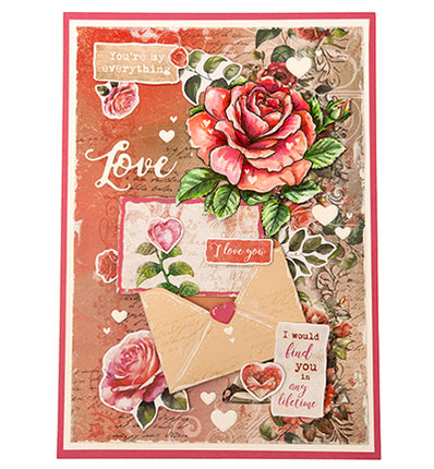 SL Cutting Die Rose tag Love of my life no.951