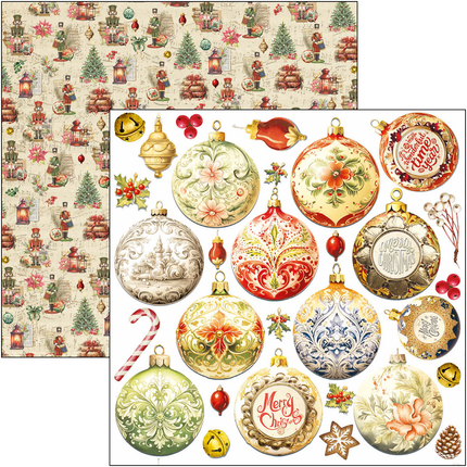 THE NUTCRACKER FUSSY CUT PAD 6"X6" 24/PKG