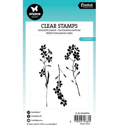 SL Clear Stamp Flowers Essentials no.784