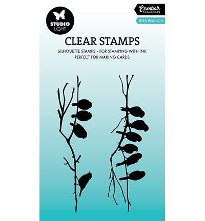 SL Clear Stamp Bird branch Essentials no.785