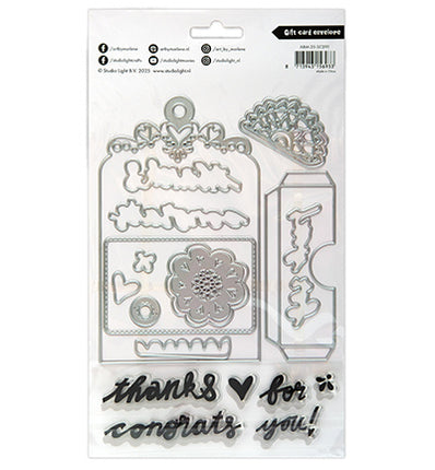 ABM Stamp and Cutting Dies Gift Card Envelope Art By Marlene no. 91