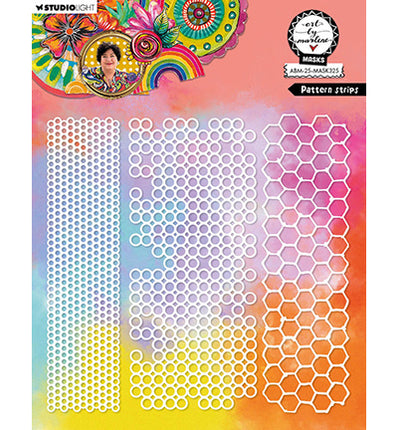 ABM Mask Pattern Stripes Art By Marlene no. 325
