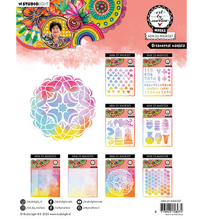 ABM Mask Ornamental Mandala Art By Marlene no. 327