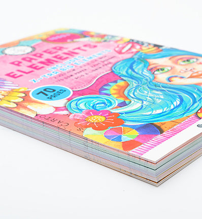 ABM Die-cut Paper Pad Extra Big Elements Art By Marlene no. 275