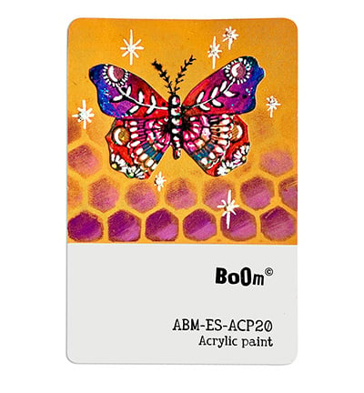 ABM Mask Hexagon Stars Art By Marlene no. 328