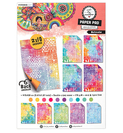ABM Design Paper Pad Multicolor Art By Marlene no. 278