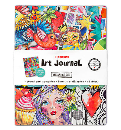 ABM Art Journal Artist Size, 20 Sheets Art By Marlene no. 17