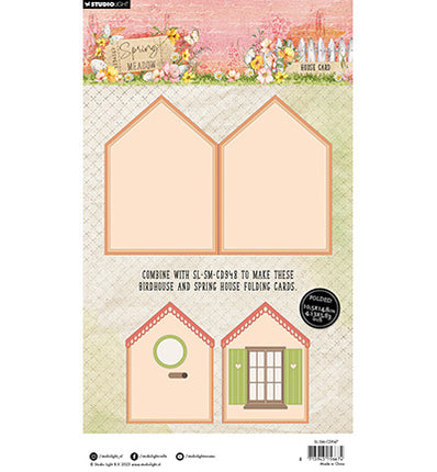 SL Cutting Die House Card Spring Meadow no. 947
