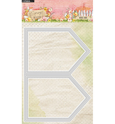 SL Cutting Die House Card Spring Meadow no. 947