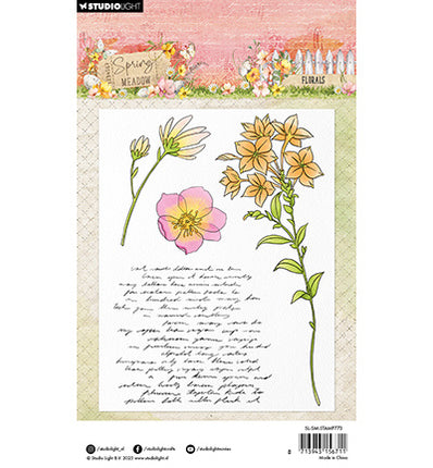 SL Clear Stamp Florals Spring Meadow no. 773