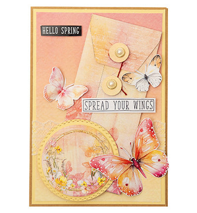 SL Designer Paper Pad Background Paper Spring Meadow no. 270