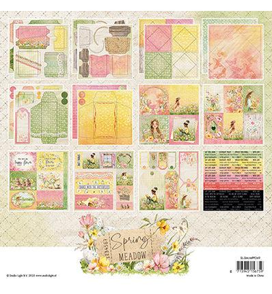 SL Mixed Paper Pad Envelopes, Cards Spring Meadow no. 269
