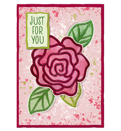 SL Mask Embroidery, Classic Rose Essentials no. 345