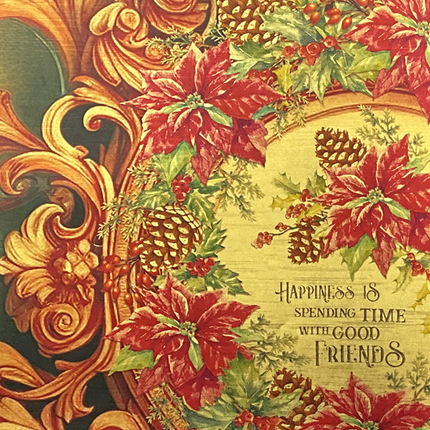 DELUXE THE NUTCRACKER PAPER GOLD A4 5/PKG