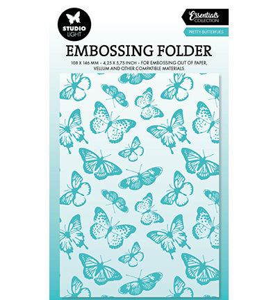 SL Embossing Folders Pretty Butterflies Essentials no. 26