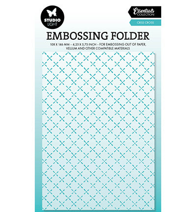 SL Embossing Folders Criss Cross Essentials no. 27
