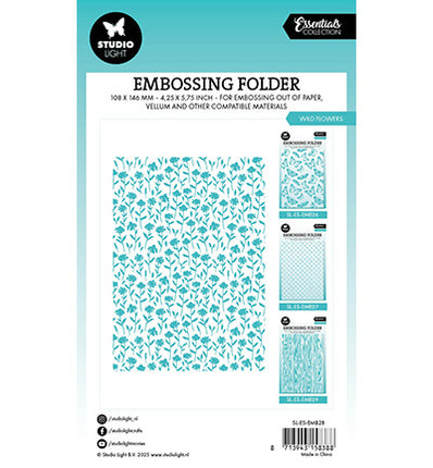 SL Embossing Folders Wild Flowers Essentials no. 28