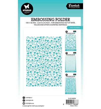 SL Embossing Folders Wild Flowers Essentials no. 28