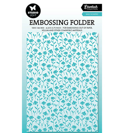 SL Embossing Folders Wild Flowers Essentials no. 28