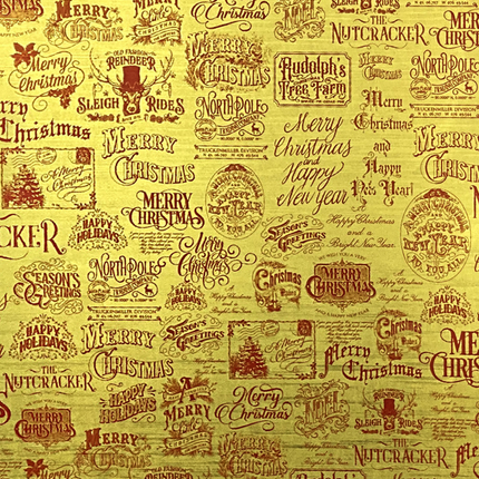 DELUXE THE NUTCRACKER PAPER GOLD A4 5/PKG