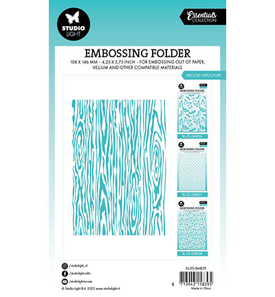 SL Embossing Folders Wooden Planks Essentials no. 29
