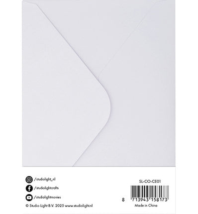 Cards & Envelopes White Consumables No. 01