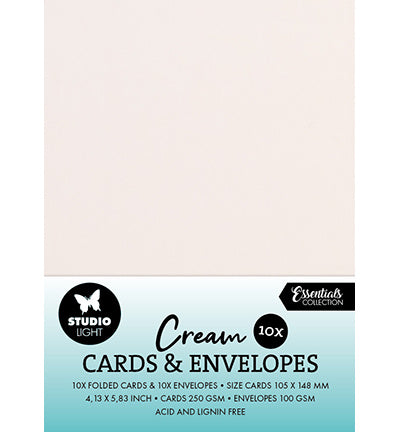 Cards & Envelopes Cream Consumables No. 02