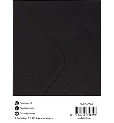 Cards & Envelopes Black A6 Consumables No. 03