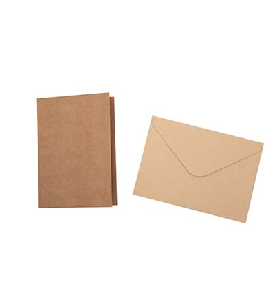Cards & Envelopes Kraft A6 Consumables No. 04