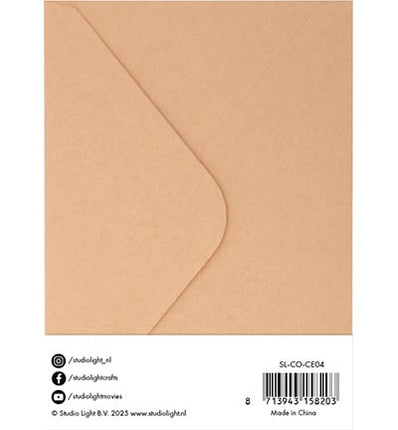 Cards & Envelopes Kraft A6 Consumables No. 04
