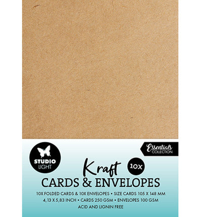 Cards & Envelopes Kraft A6 Consumables No. 04