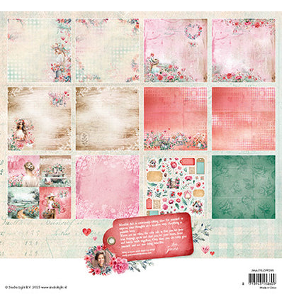 JMA Designer Paper Pad Double-sided Scrapbooking Sending You Love no. 288