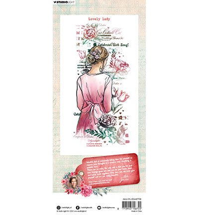 JMA Clear stamps Lovely Lady Sending You Love no. 798