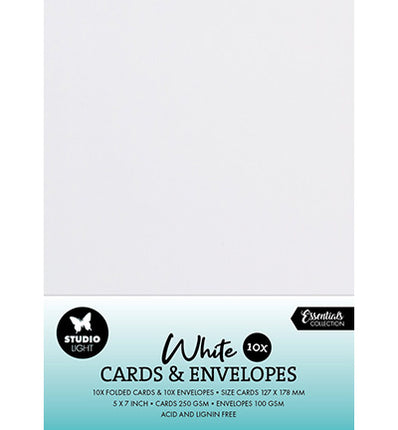 Cards & Envelopes White Consumables No. 05