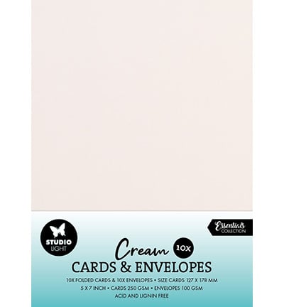 Cards & Envelopes Cream Consumables No. 06