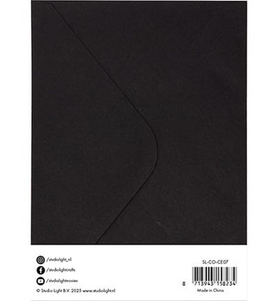 Cards & Envelopes Black Consumables No. 07
