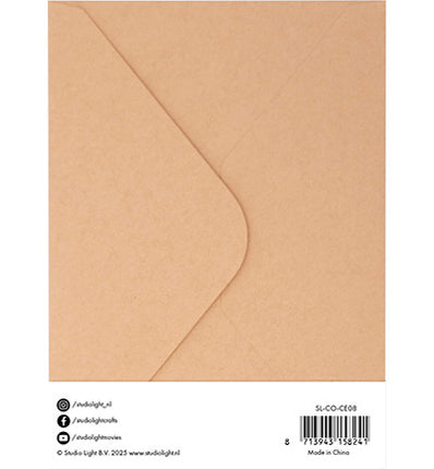Cards & Envelopes Kraft Consumables No. 08