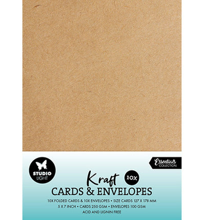 Cards & Envelopes Kraft Consumables No. 08