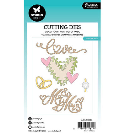 SL Cutting Die Love Hearts Essentials no. 956