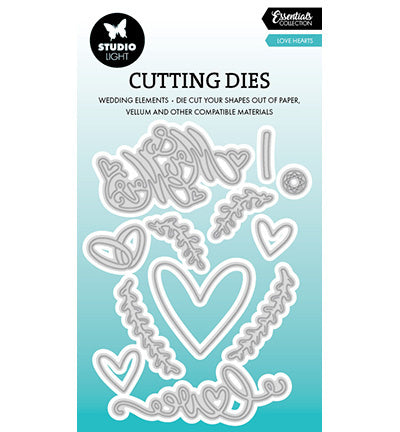 SL Cutting Die Love Hearts Essentials no. 956