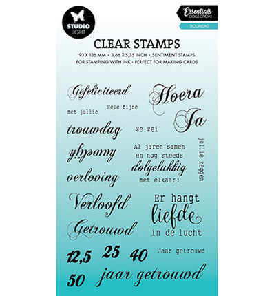 SL Clear stamps Wedding Day Essentials no.789