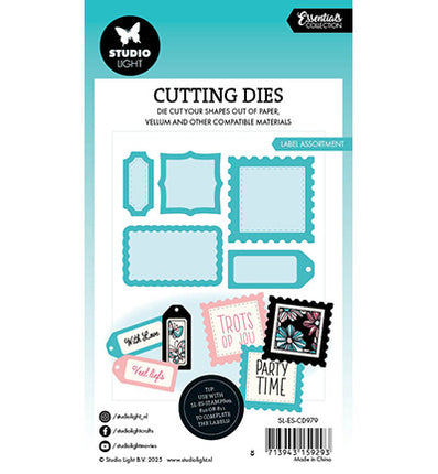 SL Cutting Die Label Assortment Essentials no.979