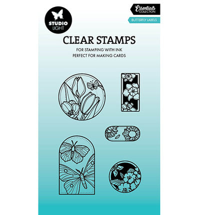 SL Clear stamp Spring Labels Essentials no.812