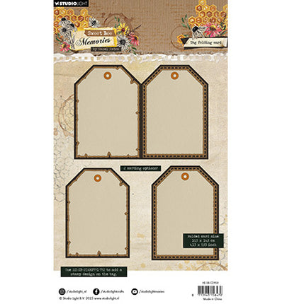 HE Cutting Dies Tag Folding Card Sweet Bee Memories No. 958